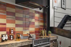 IRIS CERAMICA MAIOLICA ROSSO 10X30